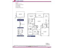 A detailed floor plan showcasing the layout of the home, including room dimensions and features at 20 Watermelon Dr, Franklinton, NC 27525