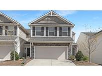 Charming two-story home with a two car garage and attractive stone accents at 211 Explorer Dr # 263, Morrisville, NC 27560