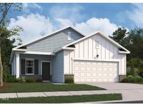 Charming single-Gathering home featuring a two-car garage, craftsman-style details, and a well-maintained lawn at 127 N Keatts Winner Ct, Clayton, NC 27520
