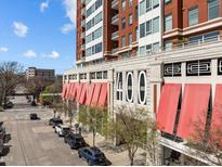 Modern high rise building at 400 with awnings and street view at 400 W North St # 900, Raleigh, NC 27603
