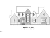 Charming two-story home featuring classic design elements and symmetrical window placement at 4344 Coldwater Springs Dr, Raleigh, NC 27616