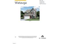 Charming two-story home with stone and siding, showcasing a welcoming front entrance at 2300 Bee Orchard St # 208, Apex, NC 27502