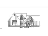 Charming two-story home with stone and siding, showcasing a welcoming front elevation design at 4340 Coldwater Springs Dr, Raleigh, NC 27616