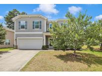 Charming two-story home with a two-car garage, beautiful landscaping, and a well-maintained lawn at 2 White Spruce Ct, Durham, NC 27703