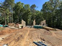 Image of construction site showing the early phases of framing a home at 188 Landon Ridge, Sanford, NC 27330