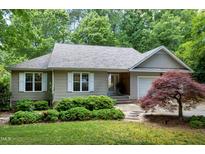 Charming single-story home with mature landscaping, including a Japanese Maple tree at 1416 Dunbar Ct, Cary, NC 27511