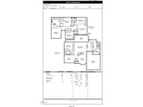 Detailed floor plan showcasing room dimensions and layout of the home at 4404 Triland Way, Cary, NC 27518