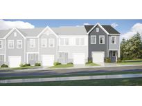 Beautiful home exterior featuring a well maintained lawn with a one car garage at 5019 Shipper Ln, Durham, NC 27703