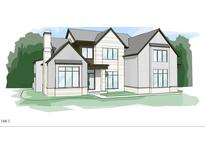 New construction home with a modern design featuring large windows and a balanced architectural style at 1217 Briar Patch Ln, Raleigh, NC 27615