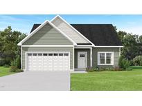 Charming single-Gathering home with a two-car garage and manicured front lawn at 2816 Ricolden Trl, Elon, NC 27244