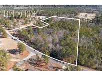 Expansive 14.71-acre wooded property with defined boundaries and road access, offering privacy and development potential at 2630 Ponderosa Rd, Cameron, NC 28326