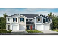 Charming townhome with modern exteriors, garage, and manicured lawns at 10609 Brookside Reserve Rd, Raleigh, NC 27614