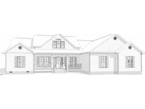 Charming home design featuring a covered porch and detailed window accents at 5300 Langdon Dr, Oxford, NC 27565