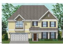 Charming two-story home featuring a classic design, inviting entrance, and attached two-car garage at 32 Black Walnut Dr # 196, Garner, NC 27529