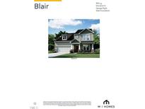 Charming two-story home with a cozy front porch and well-maintained landscaping at 2400 Picual Way # 33, New Hill, NC 27562