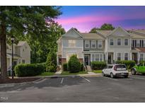 Charming townhome with manicured landscaping and convenient parking at 7856 Spungold St, Raleigh, NC 27617