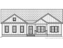 One-story home with a traditional style and front porch at 541 Delma Grimes Rd, Coats, NC 27521