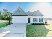 Charming single-story home with a two-car garage and well-maintained landscaping at 52 Blackgum Ct, Spring Lake, NC 28390
