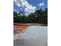 Cleared homesite ready for building, surrounded by trees and nature at 598 Blossom Trl, Lillington, NC 27546