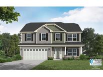Charming two-story home with a two-car garage and inviting front porch, perfect for families and entertaining at 402 Black Duck (Lot 79) Ln, Lillington, NC 27546