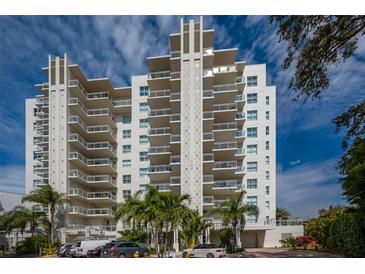 Upscale high-rise building with balconies and ample parking at 1660 Summerhouse Ln # 102, Sarasota, FL 34242