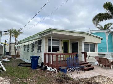 Quaint waterfront home with deck and patio at 2601 Gulf N Dr # B16, Bradenton Beach, FL 34217