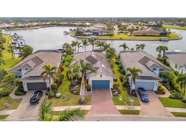 Luxury homes with private boat docks located on a tranquil waterway at 5125 Tidewater Preserve Blvd, Bradenton, FL 34208
