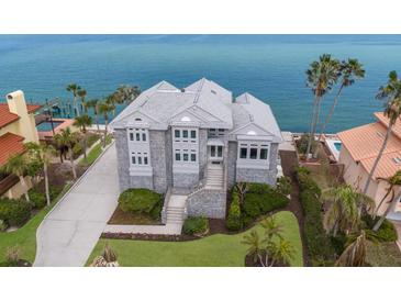 Luxury waterfront home with stunning bay views and private dock at 709 Key Royale Dr, Holmes Beach, FL 34217