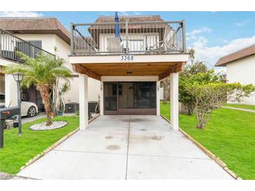 Two-story townhome with covered parking and balcony at 3368 Ramblewood Pl # 37D1, Sarasota, FL 34237