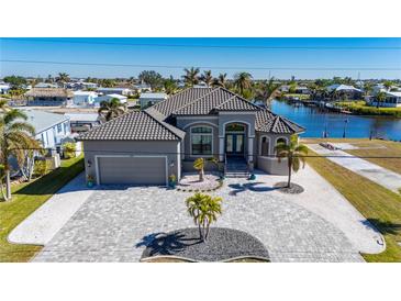 Luxury waterfront home with private dock and stunning canal views at 4600 Almar Dr, Punta Gorda, FL 33950