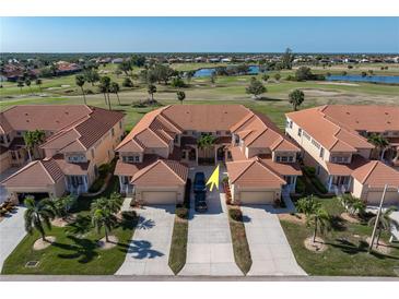 Luxury villa community boasting golf course views and desirable location at 3959 San Rocco Dr # 312, Punta Gorda, FL 33950