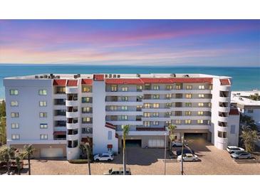 Oceanfront building, offering stunning ocean views and ample parking at 550 W Flamingo # 401, Venice, FL 34285