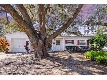 Charming single story home with carport and mature landscaping at 3605 S Omar Ave, Tampa, FL 33629