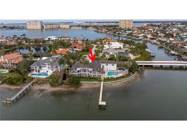 Luxury waterfront home with private dock and pool at 5200 62Nd S Ave, St Petersburg, FL 33715