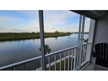 Balcony with stunning water views at 18325 Gulf Blvd # 407, Redington Shores, FL 33708