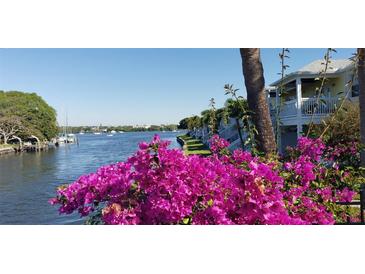 Scenic waterfront view with boats and lush vegetation at 3889 Pompano Se Dr # A, St Petersburg, FL 33705