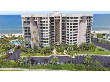 Oceanfront building with parking and a pool, offering stunning coastal views at 1660 Gulf Blvd # Ph1, Clearwater Beach, FL 33767