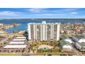 High-rise building near the waterfront at 400 Island Way # 1404, Clearwater Beach, FL 33767