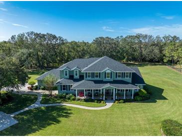 Two story house with large backyard and pool at 17120 Boy Scout Rd, Odessa, FL 33556