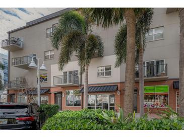 Building exterior showcasing modern design and street-level retail spaces at 1010 Central Ave # 106, St Petersburg, FL 33705