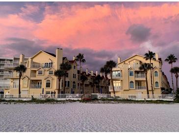 Beachfront property with 2-story buildings and white sand at 17960 Gulf Blvd # 103, Redington Shores, FL 33708