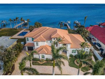 Luxury waterfront home with private pool and dock; expansive bay views at 4419 Bayshore Ne Blvd, St Petersburg, FL 33703