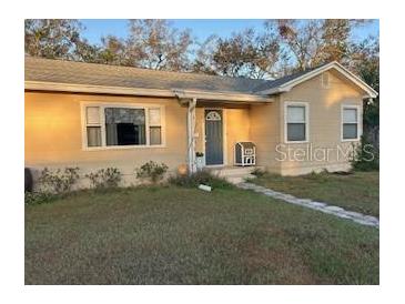 Charming single-story home with a front yard and welcoming entrance at 2301 46Th S St, St Petersburg, FL 33711