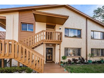 Condo exterior with stairs and entrance at 4426 Pelorus Dr # 4426, New Port Richey, FL 34652