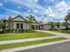 Single story house with a landscaped yard and driveway at 11826 River Shores Trl, Parrish, FL 34219