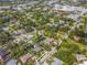 Aerial view of a house in a residential neighborhood at 512 1St E Ave, Bradenton, FL 34208