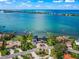Waterfront home with private dock and beautiful landscaping at 443 Picasso Dr, Nokomis, FL 34275