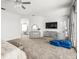 Main bedroom with ensuite bathroom access and sitting area at 443 Picasso Dr, Nokomis, FL 34275