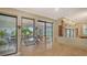 Kitchen with granite countertops, stainless steel appliances, and breakfast bar at 2909 Old Orchard Ln, Parrish, FL 34219