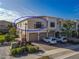 Front view of townhome with two-car garage at 7317 Skybird Rd # 7317, Bradenton, FL 34209